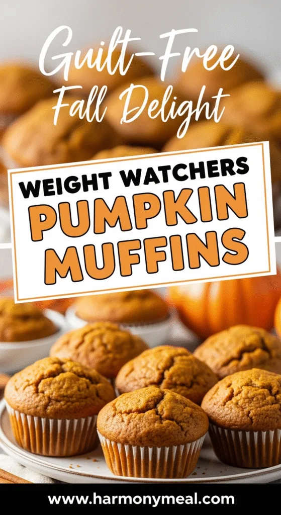 Weight Watchers pumpkin muffins delicious moist fall recipe