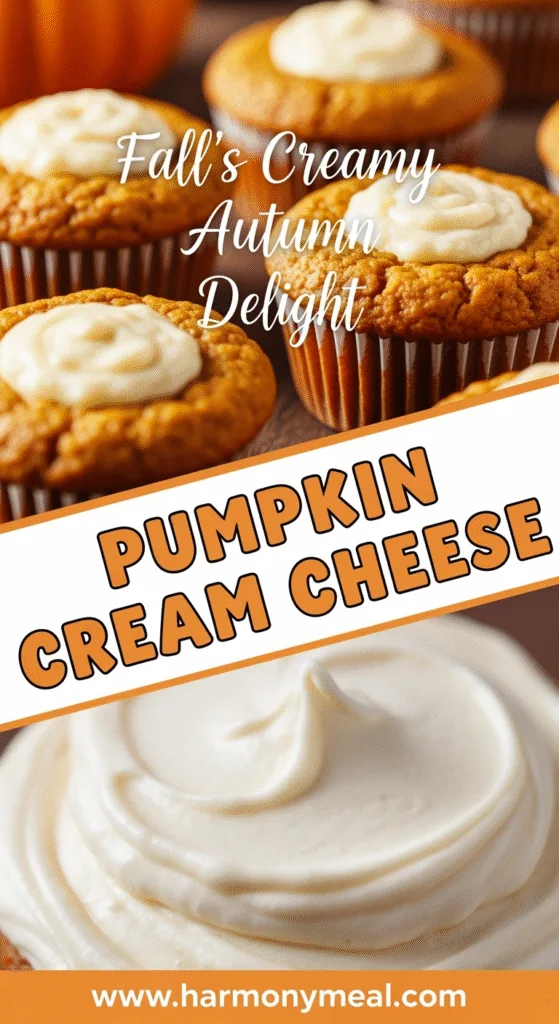Freshly baked pumpkin cream cheese muffins with creamy autumn filling