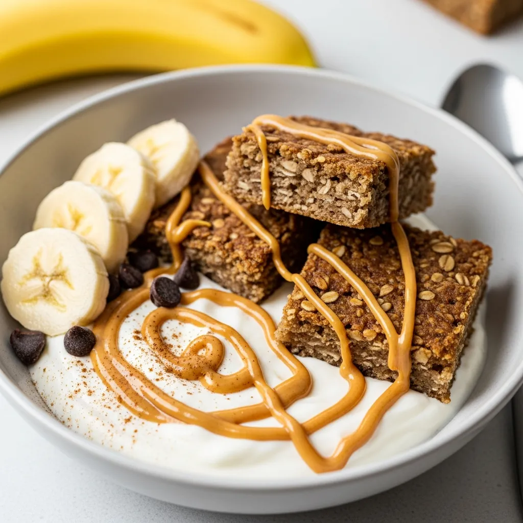 Ingredients for Banana Oatmeal Bars