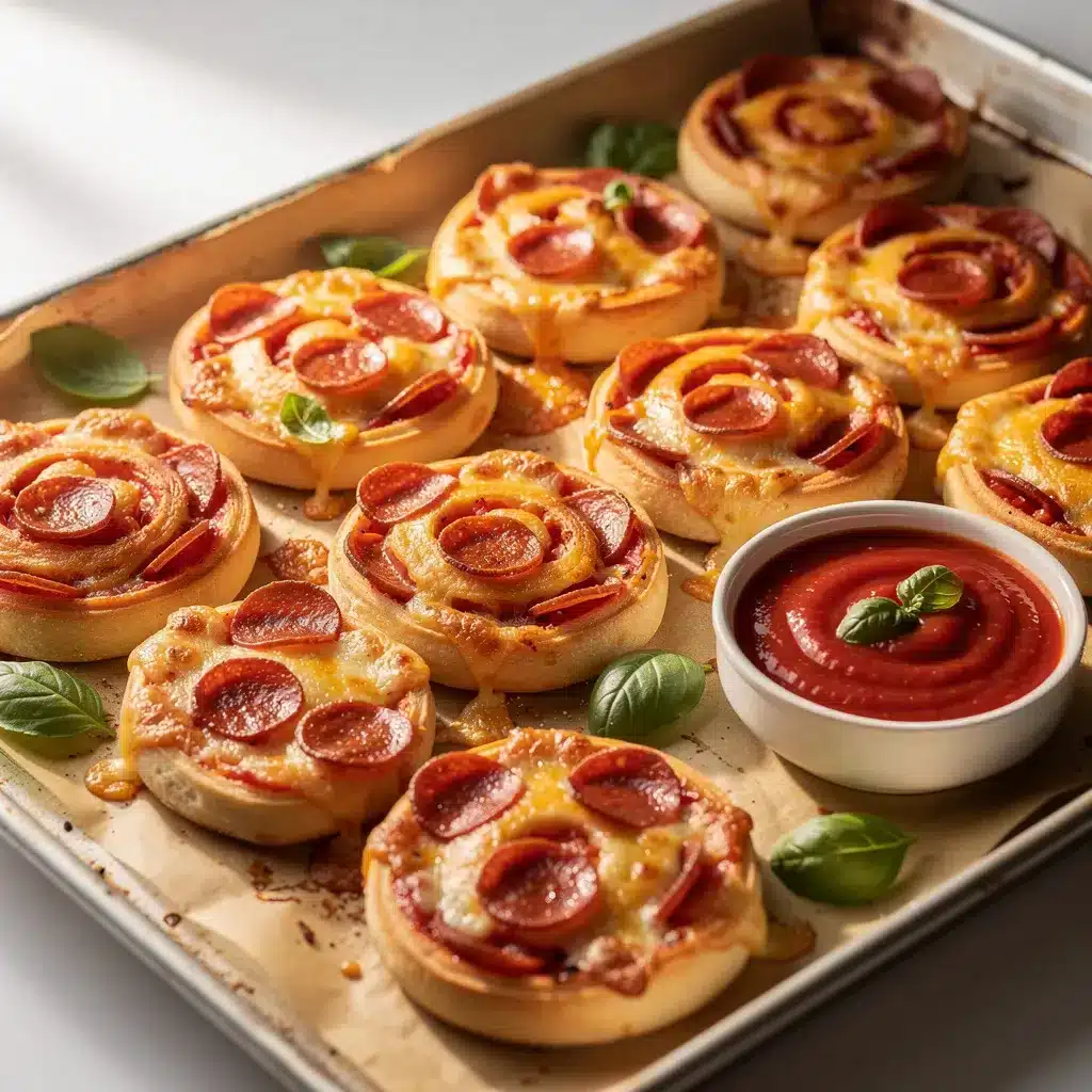 Ingredients for Cheesy Pepperoni Pizza Pinwheels