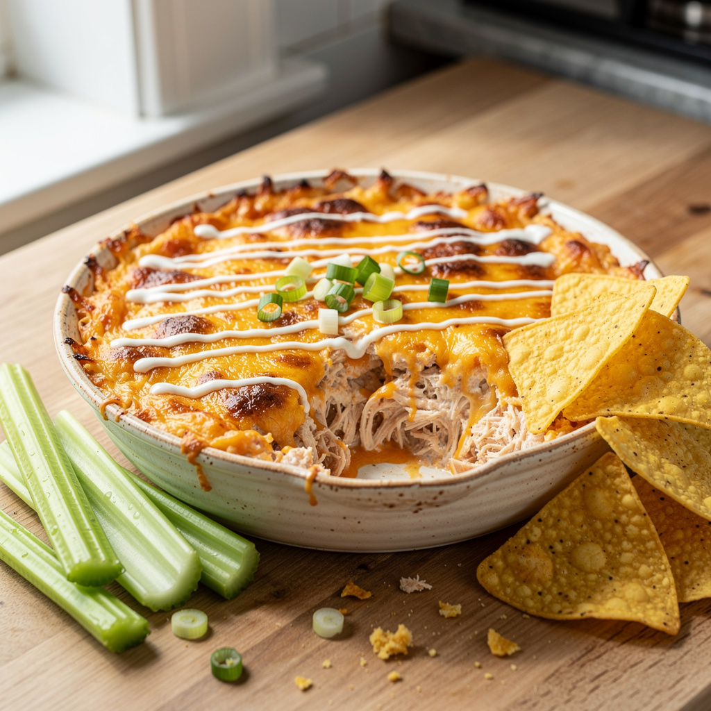 Recipe variations for Home cook with five-ingredient buffalo chicken dip recipe