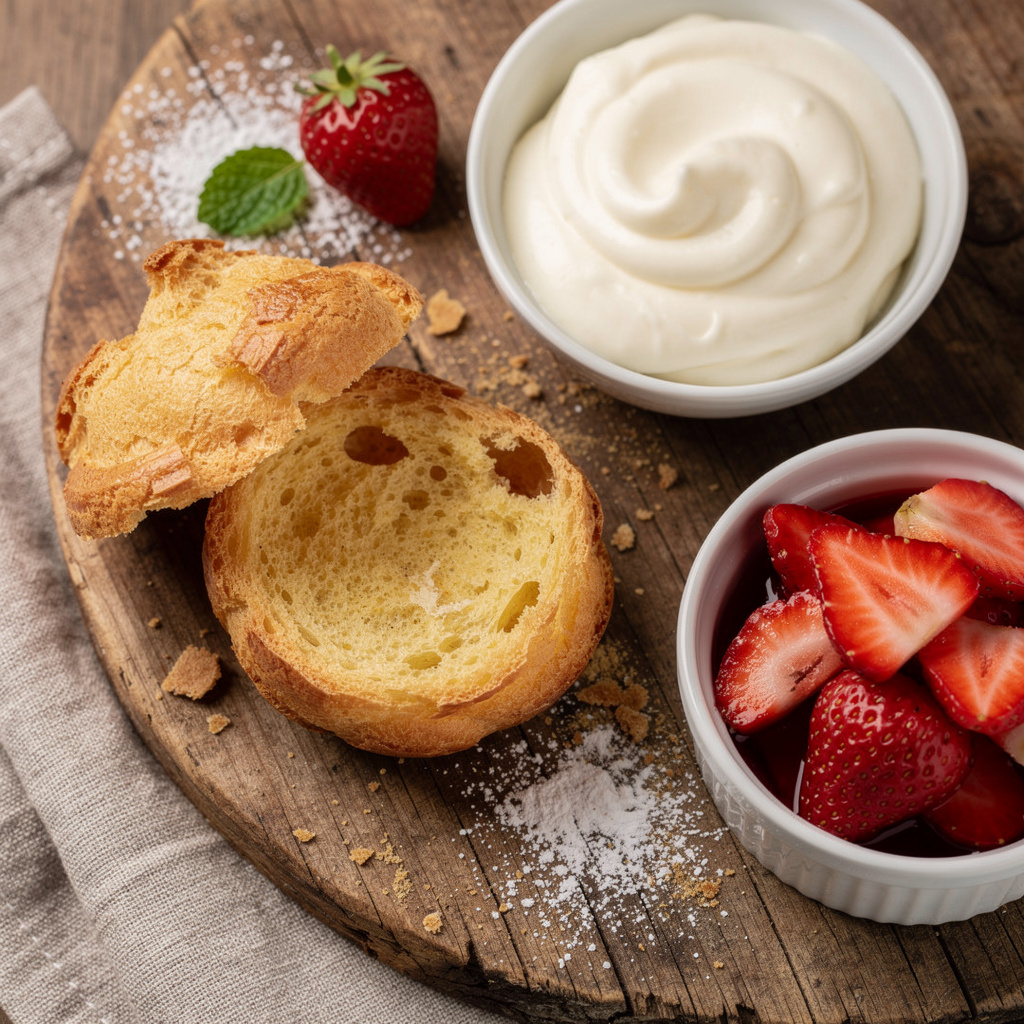 Recipe variations for Strawberry Cream Puffs Recipe