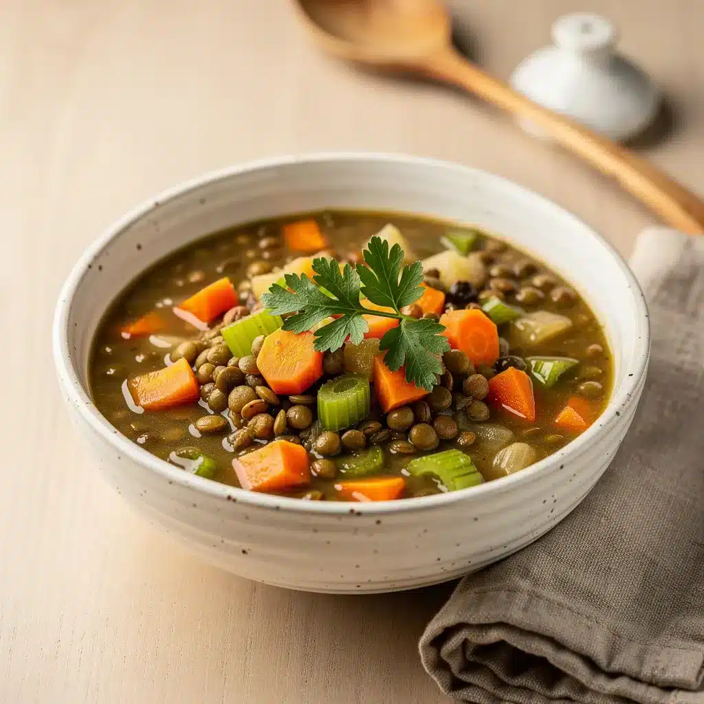 Recipe variations for Hearty Lentil Vegetable Soup