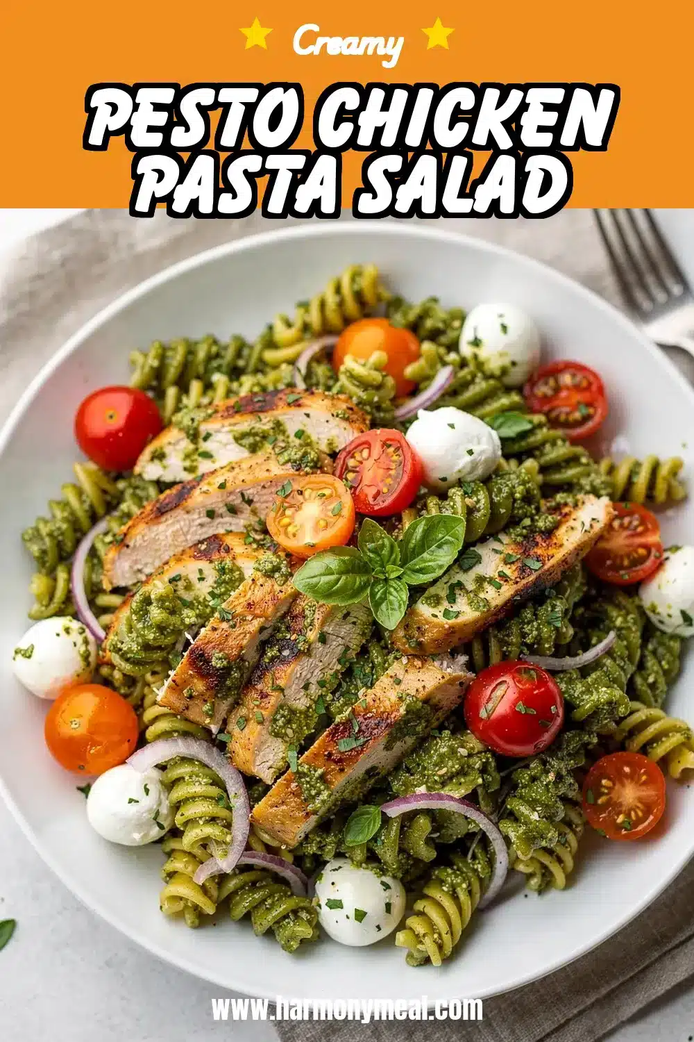 Storage and leftovers for Pesto Chicken Pasta Salad