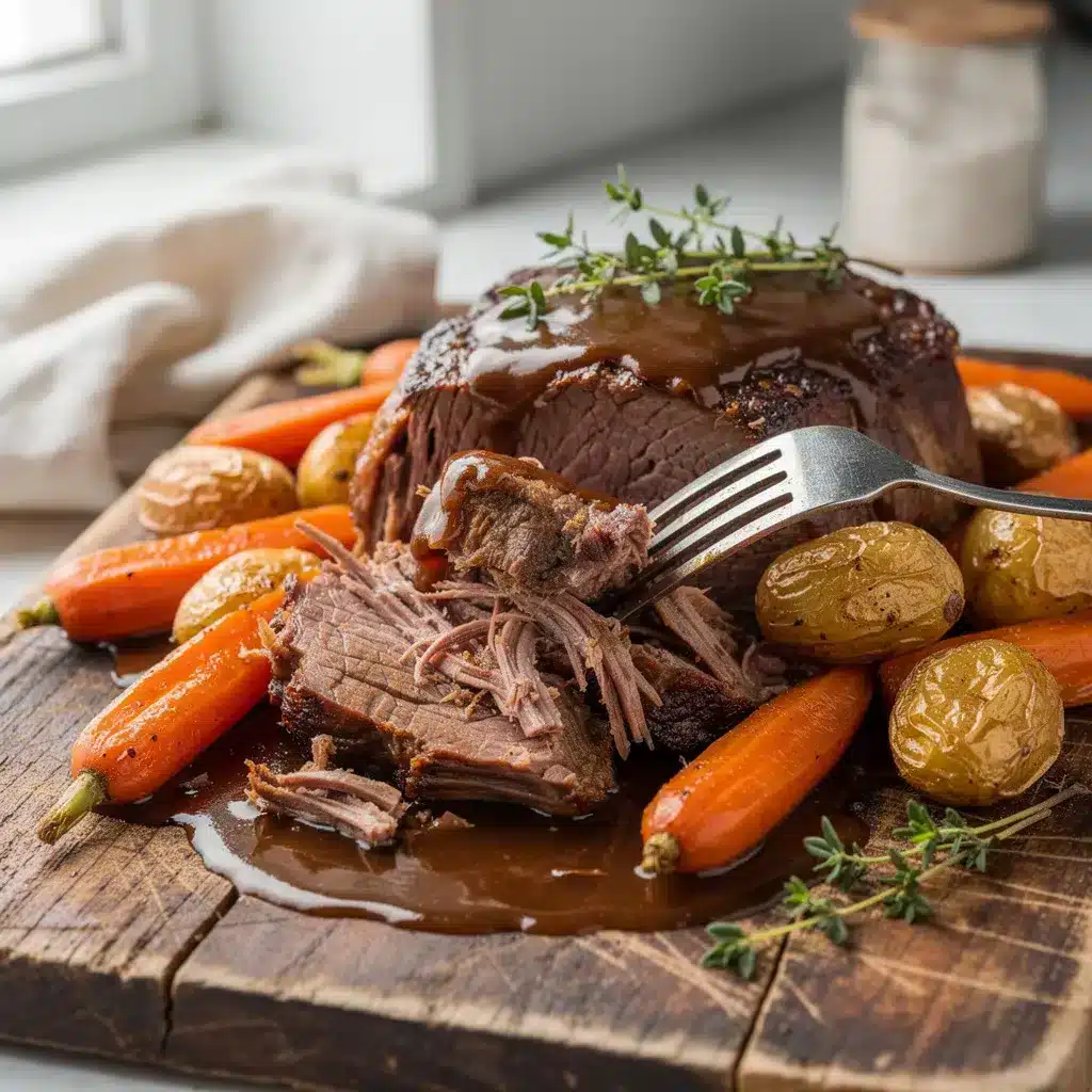 Ingredients for Slow Cooker Pot Roast
