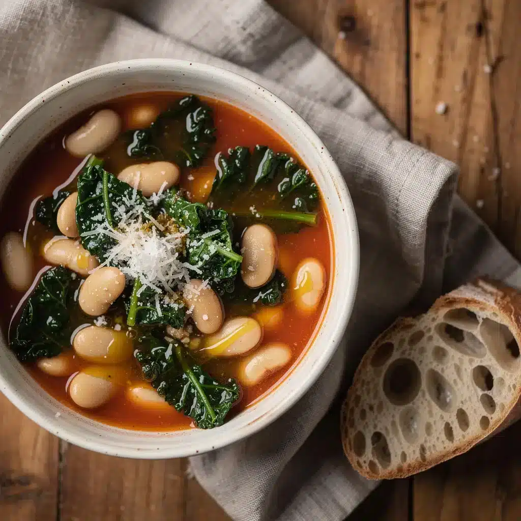 Ingredients for Tuscan White Bean Kale Soup