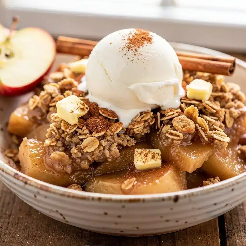 Ingredients for Apple Cinnamon Crisp