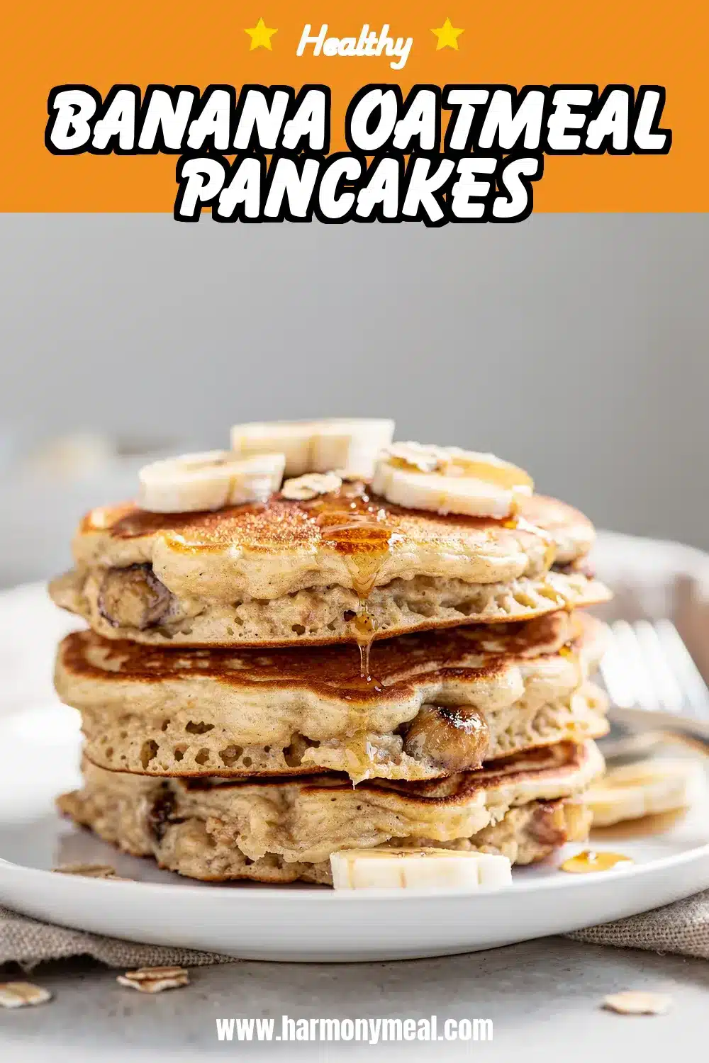 Storage and leftovers for Banana Oatmeal Pancakes