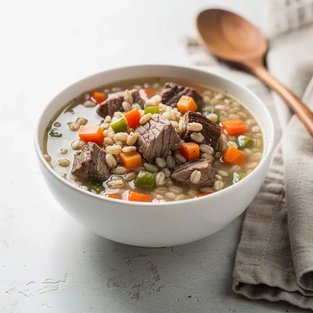 Ingredients for Beef Barley Soup