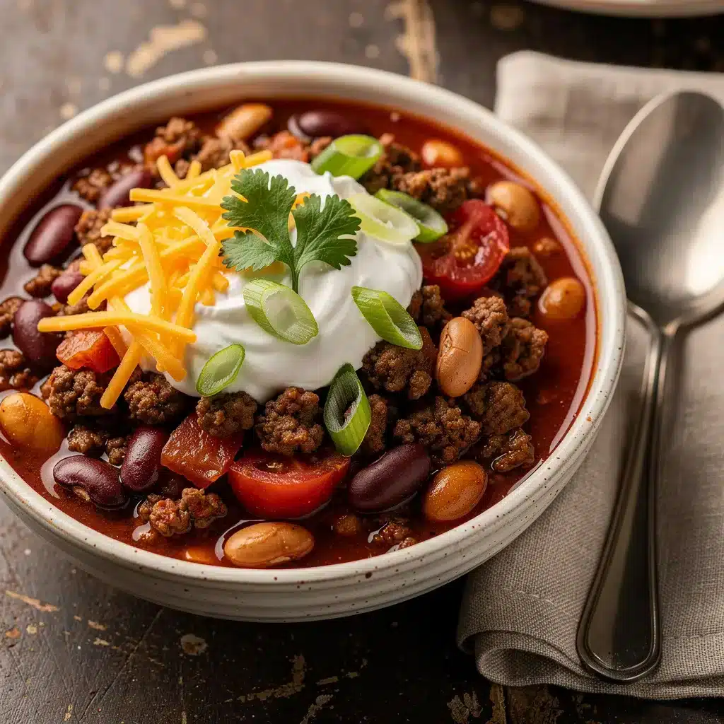 Ingredients for Classic Beef Bean Chili