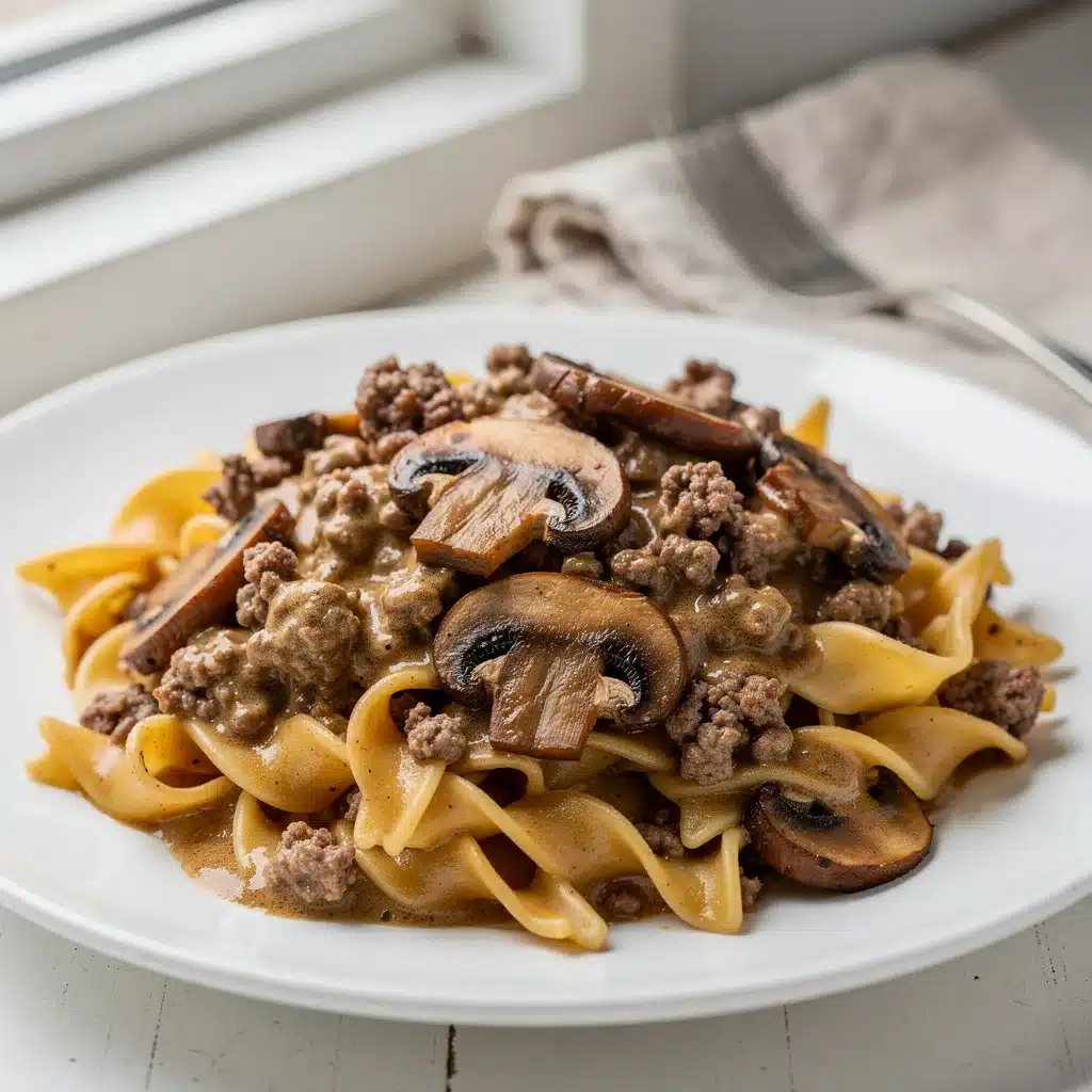 Recipe variations for One Pot Ground Beef Stroganoff