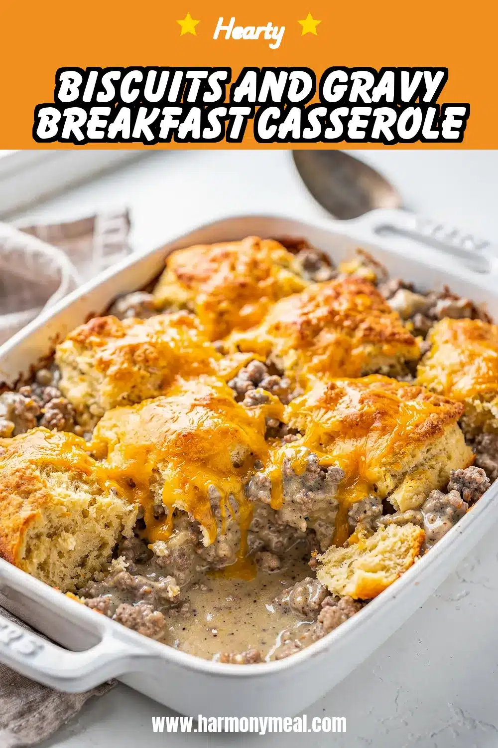 Storage and leftovers for Biscuits and Gravy Breakfast Casserole