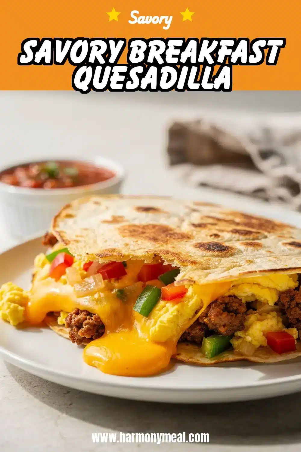 Storage and leftovers for Savory Breakfast Quesadilla