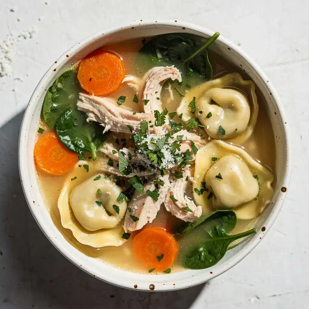 Ingredients for Chicken Tortellini Soup