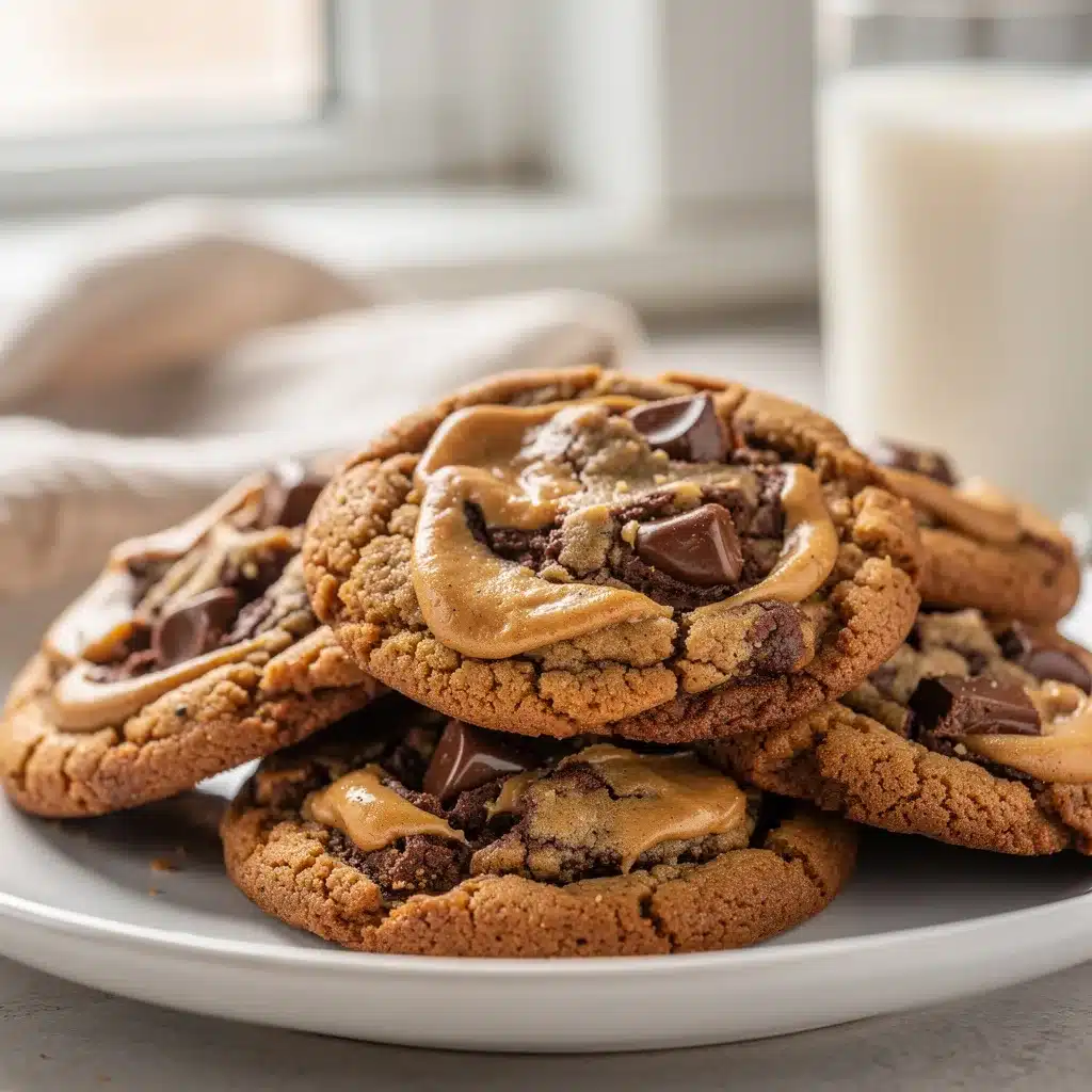 Ingredients for Chocolate Peanut Butter Cookies