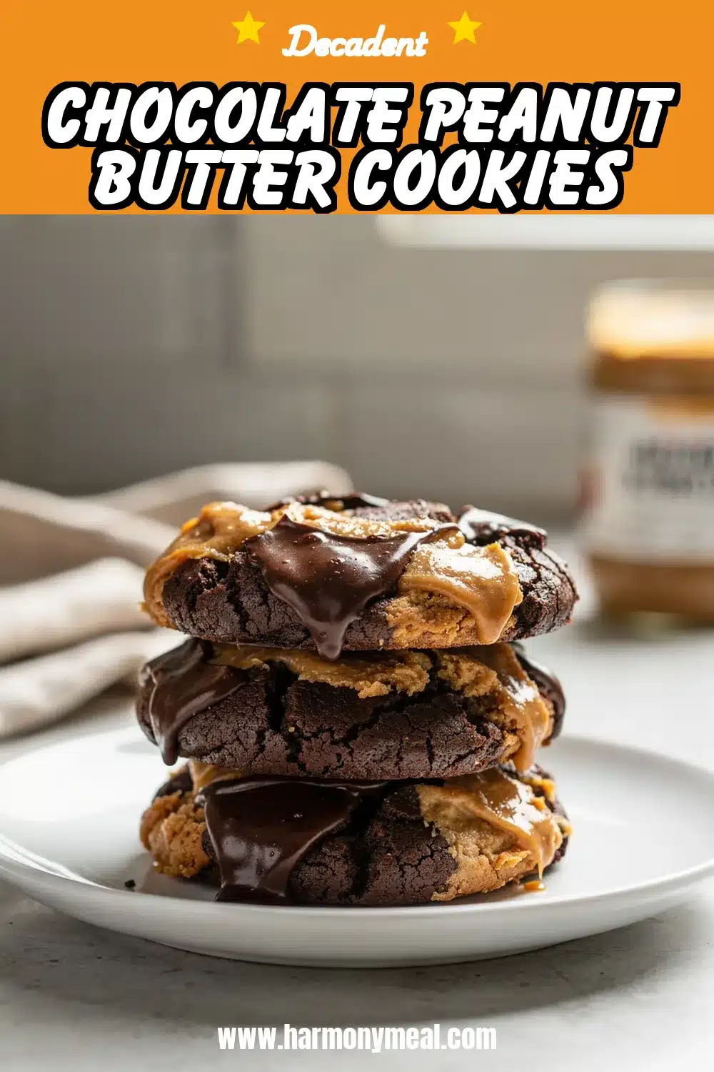 Storage and leftovers for Chocolate Peanut Butter Cookies