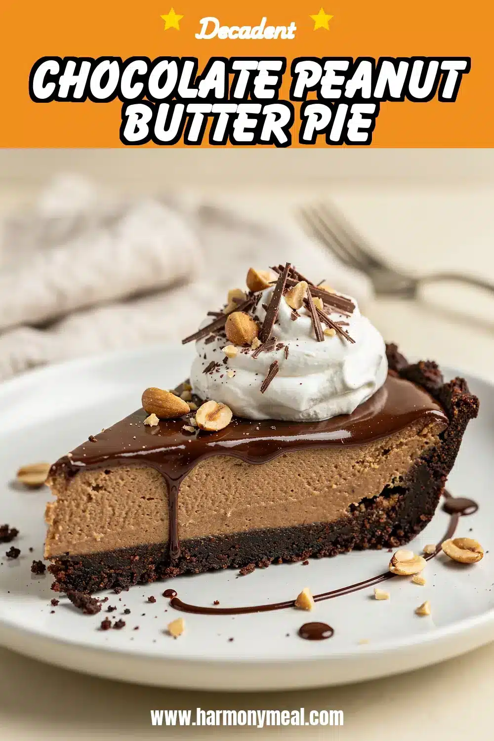 Storage and leftovers for Chocolate Peanut Butter Pie