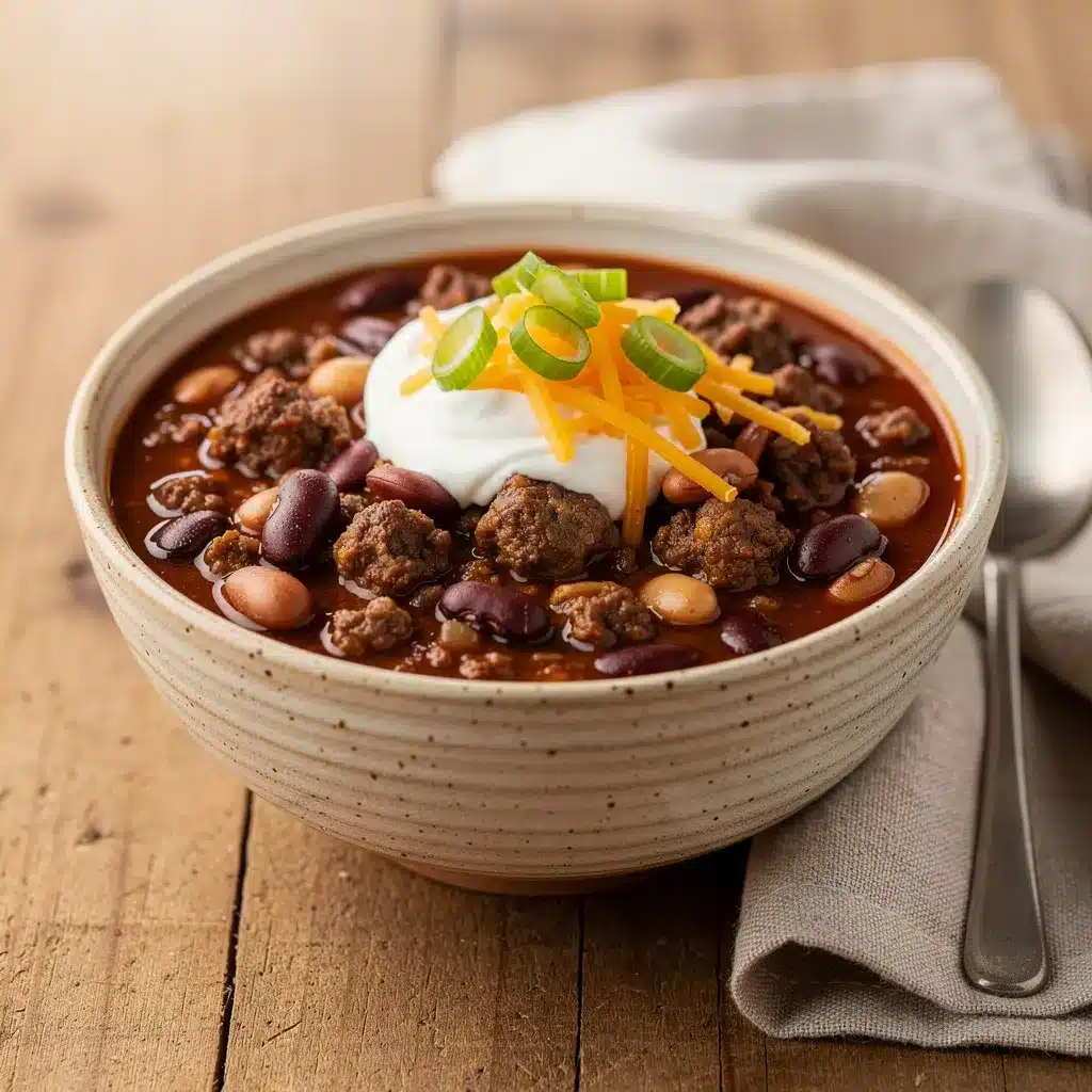 Recipe variations for Classic Beef Bean Chili