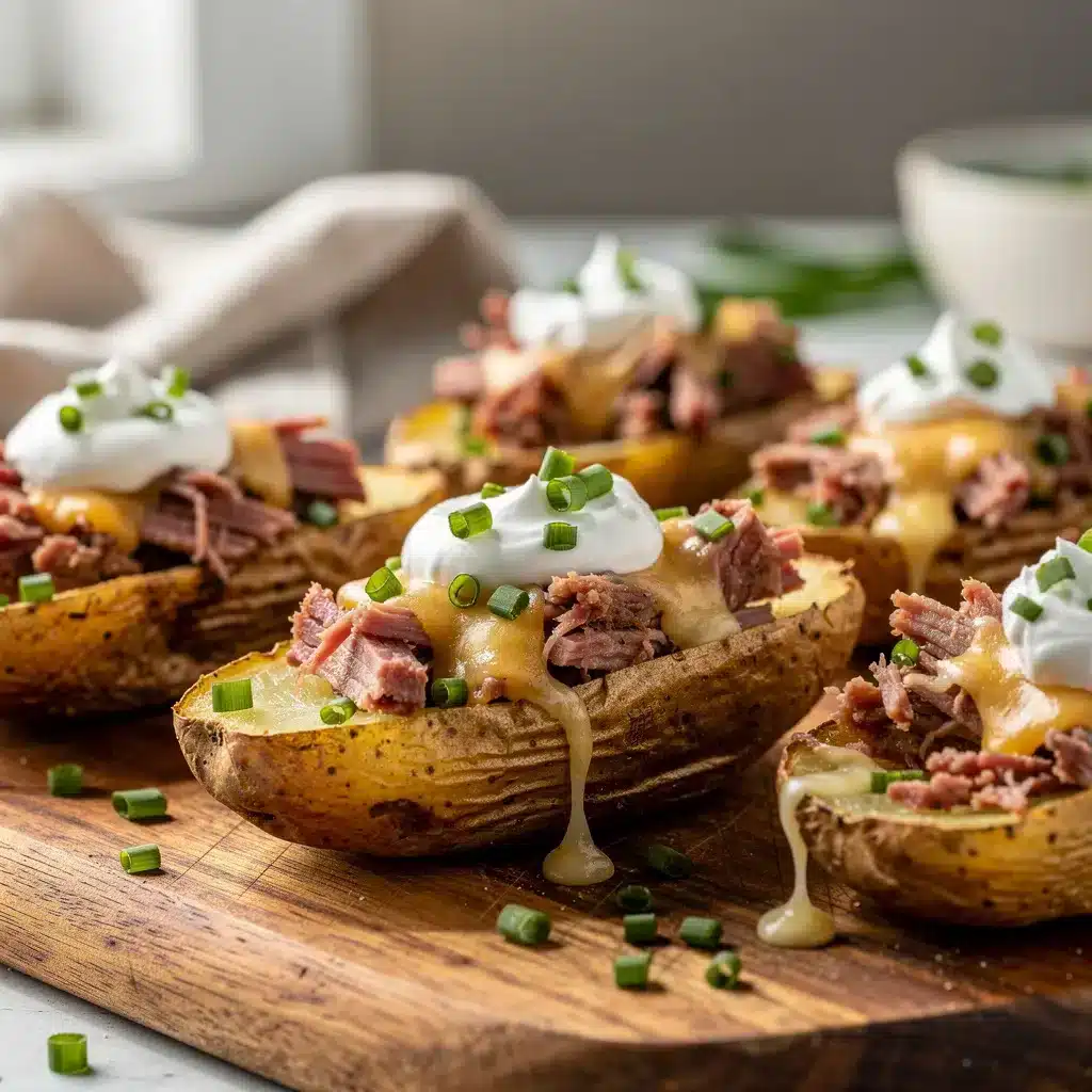 Recipe variations for Corned Beef Potato Skins
