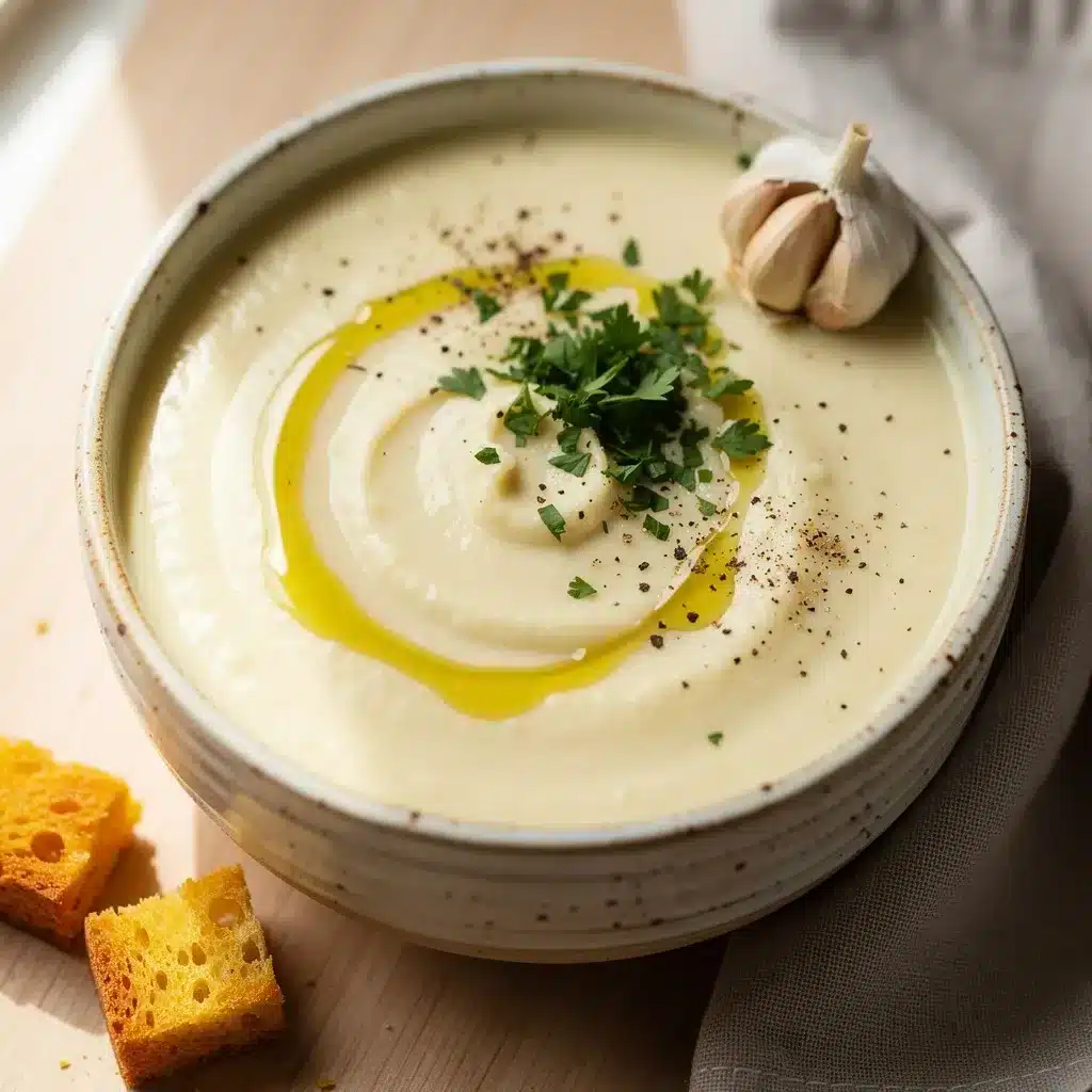 Recipe variations for Roasted Garlic Cauliflower Soup