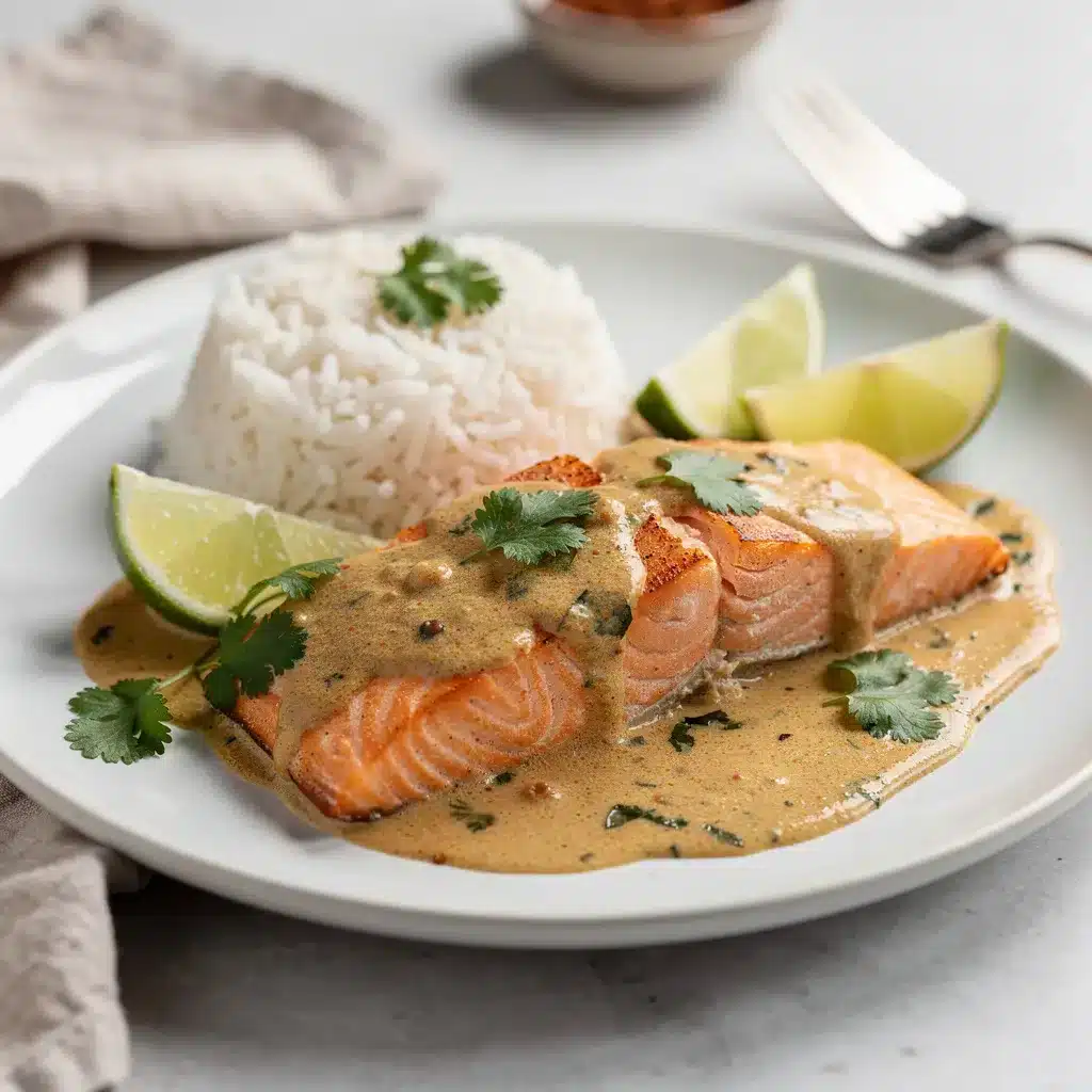 Ingredients for Coconut Curry Salmon