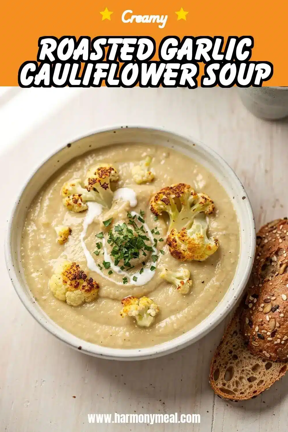 Storage and leftovers for Roasted Garlic Cauliflower Soup