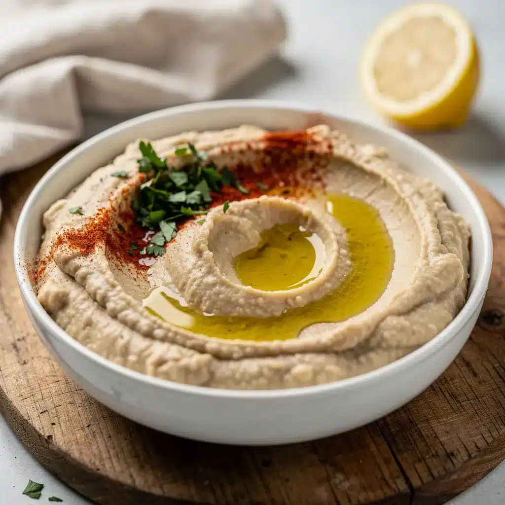 Ingredients for Creamy White Bean Hummus