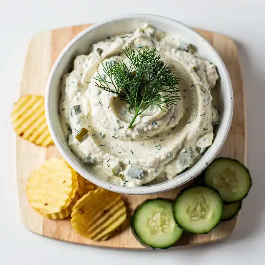 Ingredients for Dill Pickle Ranch Dip