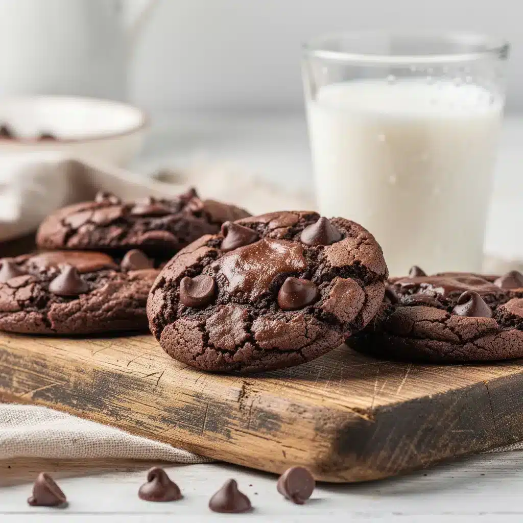 Ingredients for Fudgy Brownie Cookies
