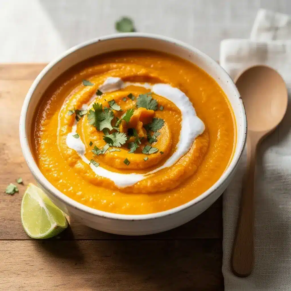 Ingredients for Ginger Carrot Soup