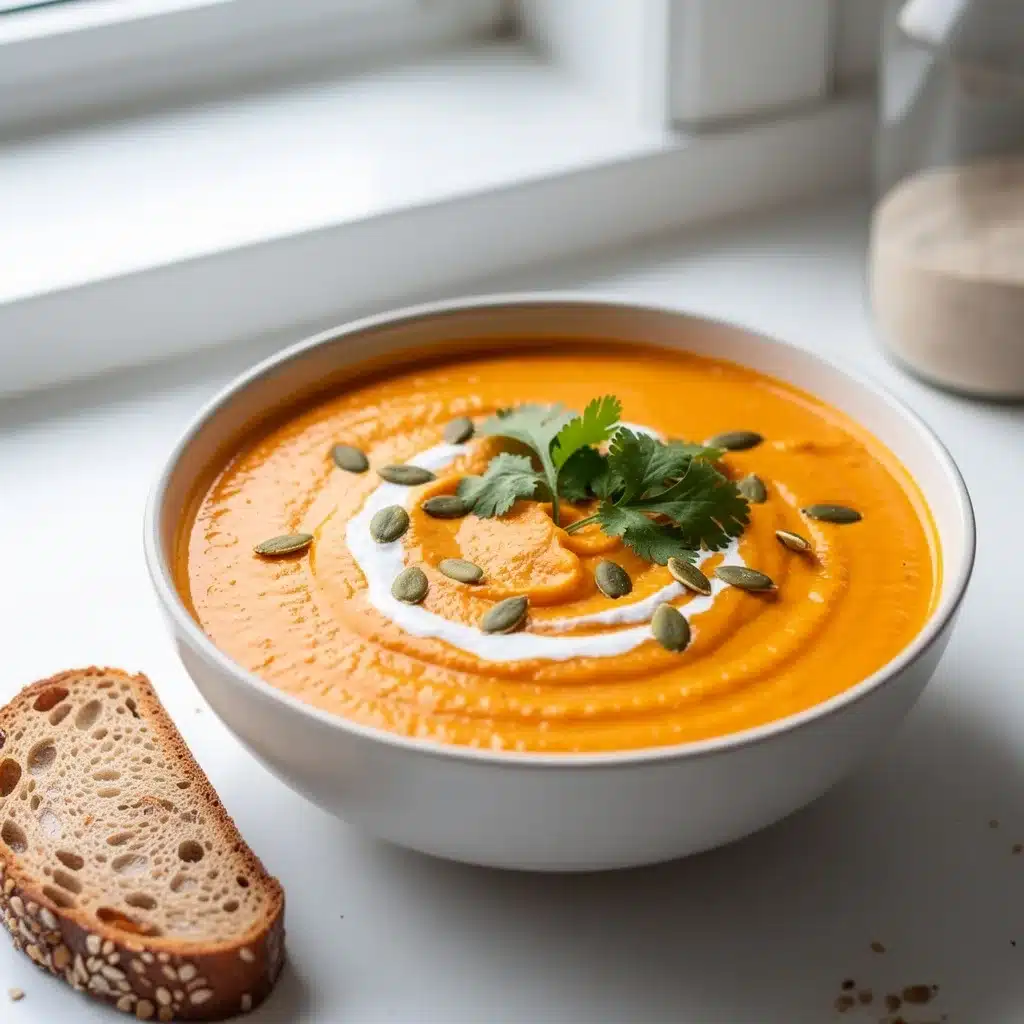 Ingredients for Ginger Carrot Soup