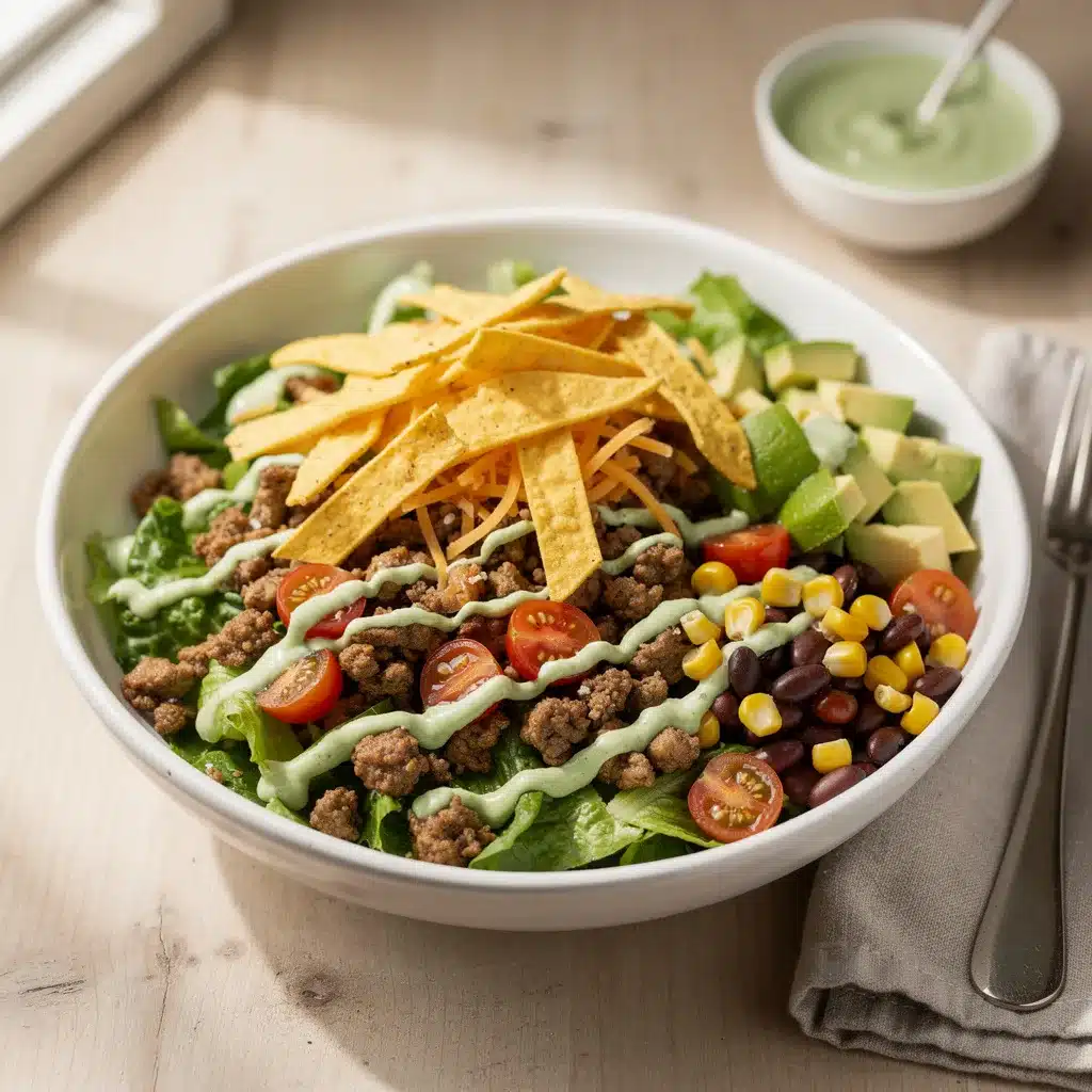 Recipe variations for Ground Beef Taco Salad