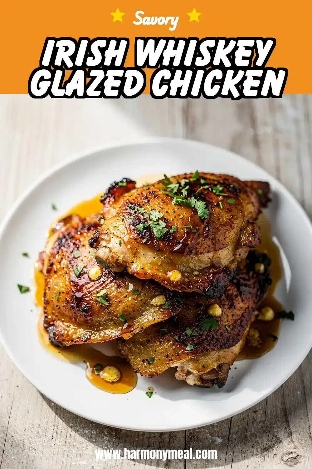 Storage and leftovers for Irish Whiskey Glazed Chicken