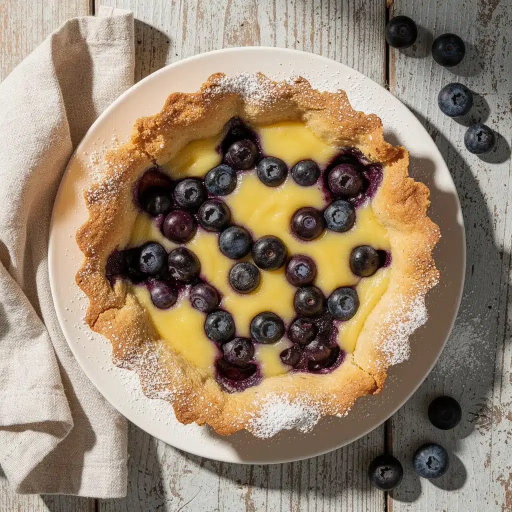 Ingredients for Lemon Blueberry Bars