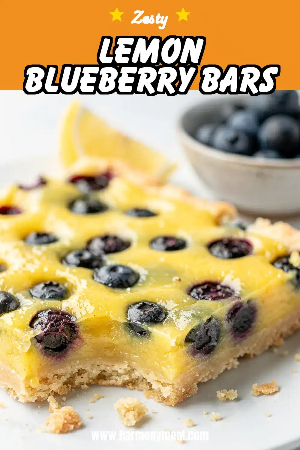 Storage and leftovers for Lemon Blueberry Bars