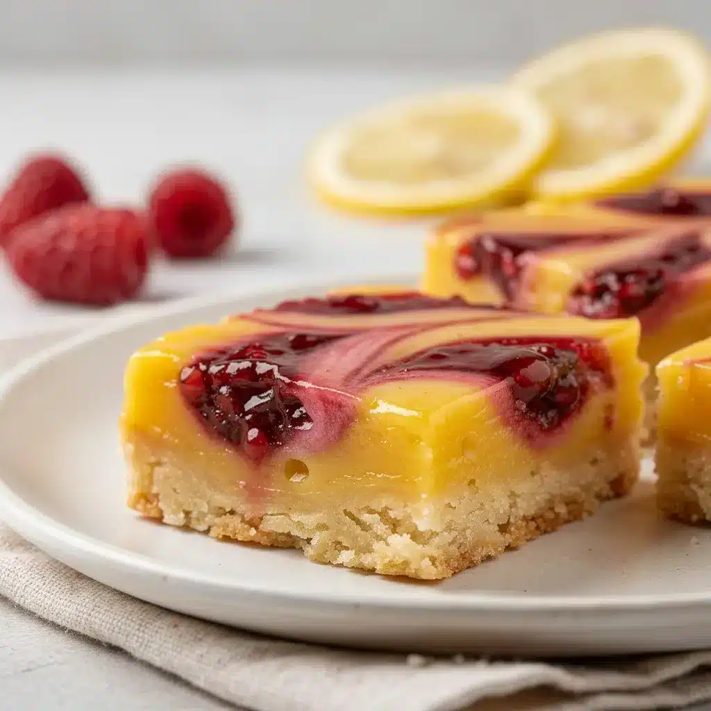 Ingredients for Lemon Raspberry Bars