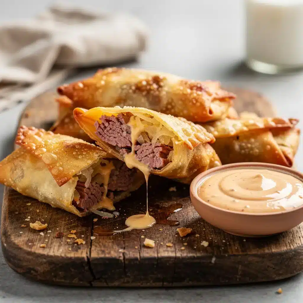 Ingredients for Mini Reuben Egg Rolls