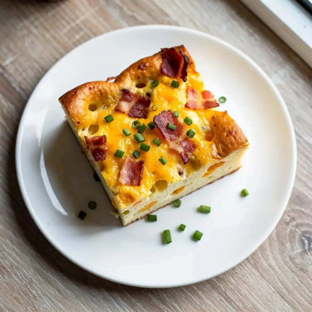 Ingredients for Overnight Bacon Egg Breakfast Casserole