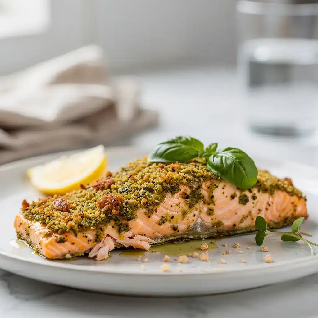 Recipe variations for Pesto Crusted Salmon