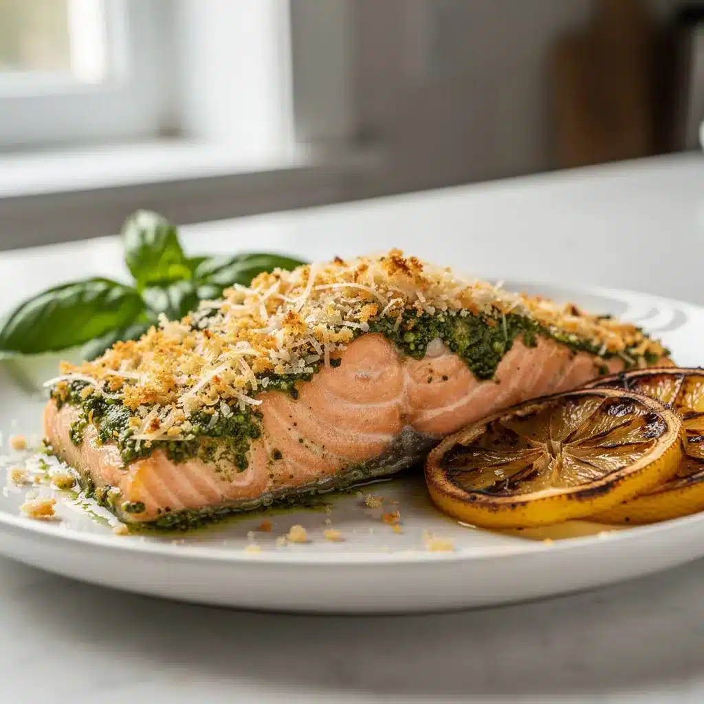 Ingredients for Pesto Crusted Salmon