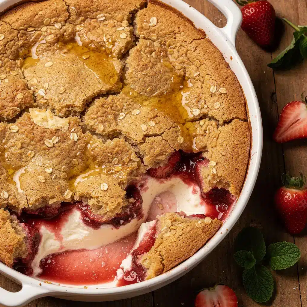 Ingredients for Strawberry Cheesecake Dump Cake