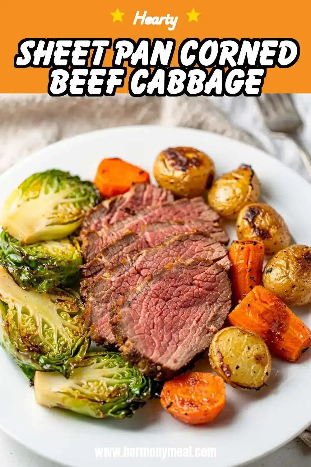 Storage and leftovers for Sheet Pan Corned Beef Cabbage