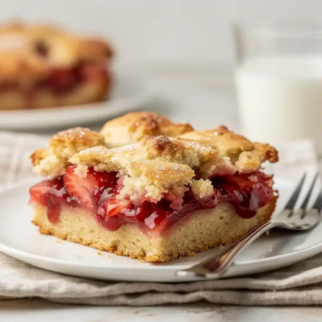 Ingredients for Strawberry Shortcake Dump Cake