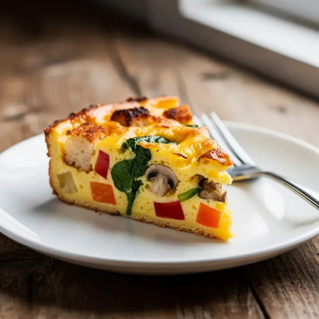 Ingredients for Veggie Egg Breakfast Casserole