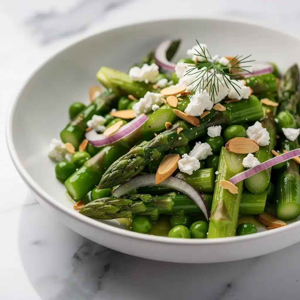 Ingredients for Asparagus Pea Salad