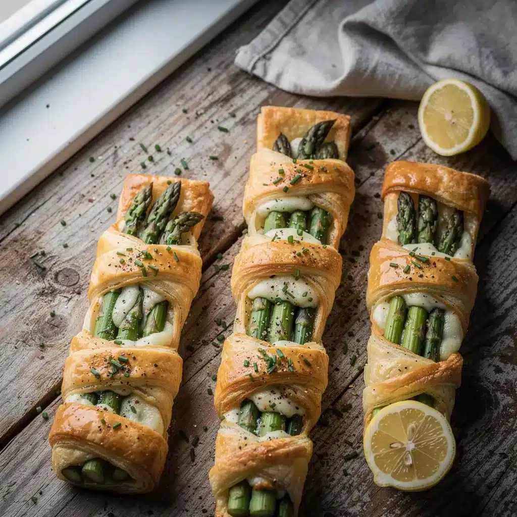 Ingredients for Asparagus Puff Pastry Bundles