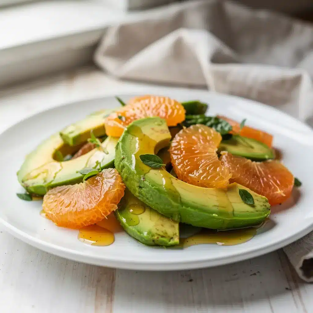 Ingredients for Avocado Citrus Salad