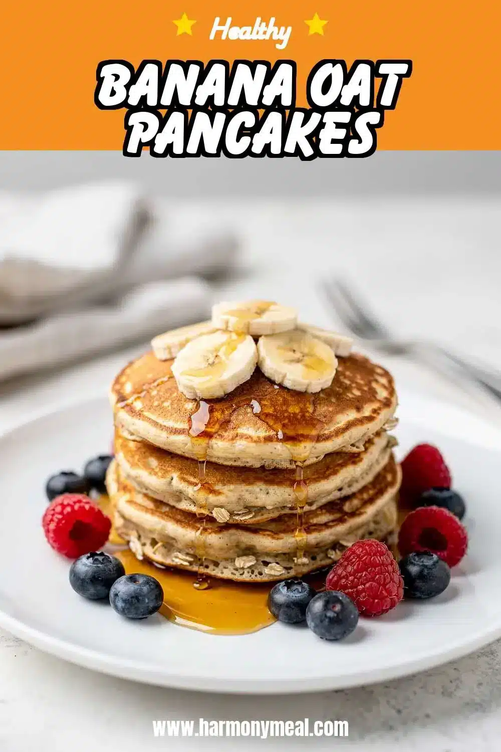 Storage and leftovers for Banana Oat Pancakes