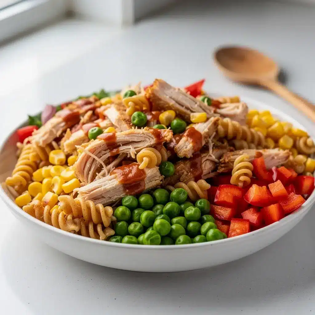 Recipe variations for Barbecue Chicken Pasta Salad