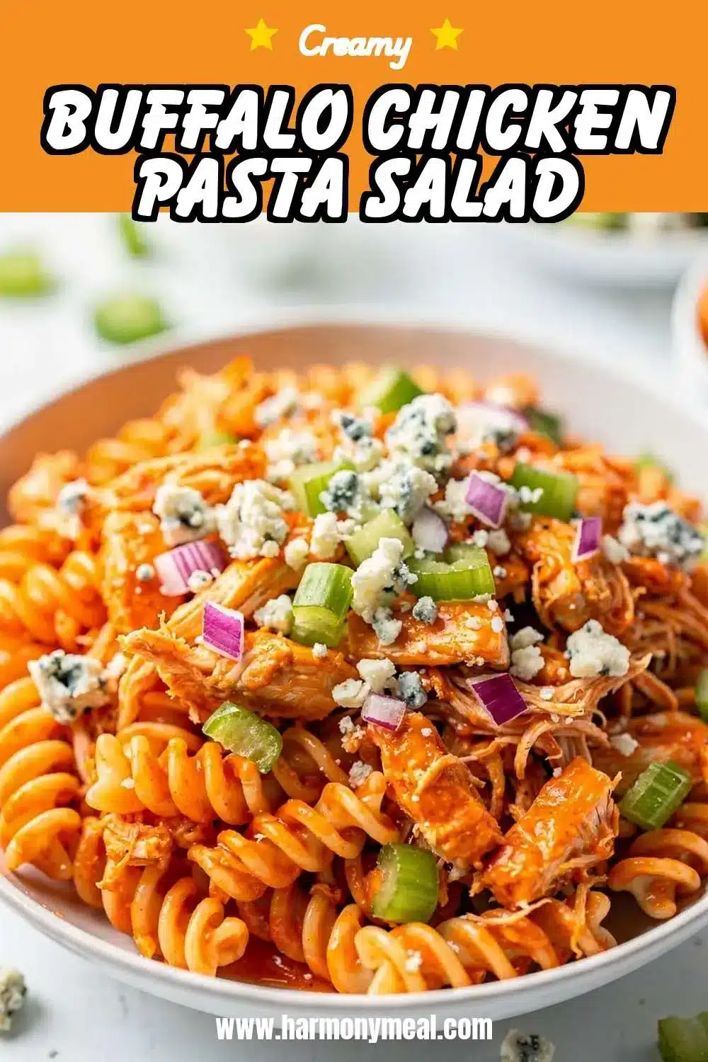 Storage and leftovers for Buffalo Chicken Pasta Salad